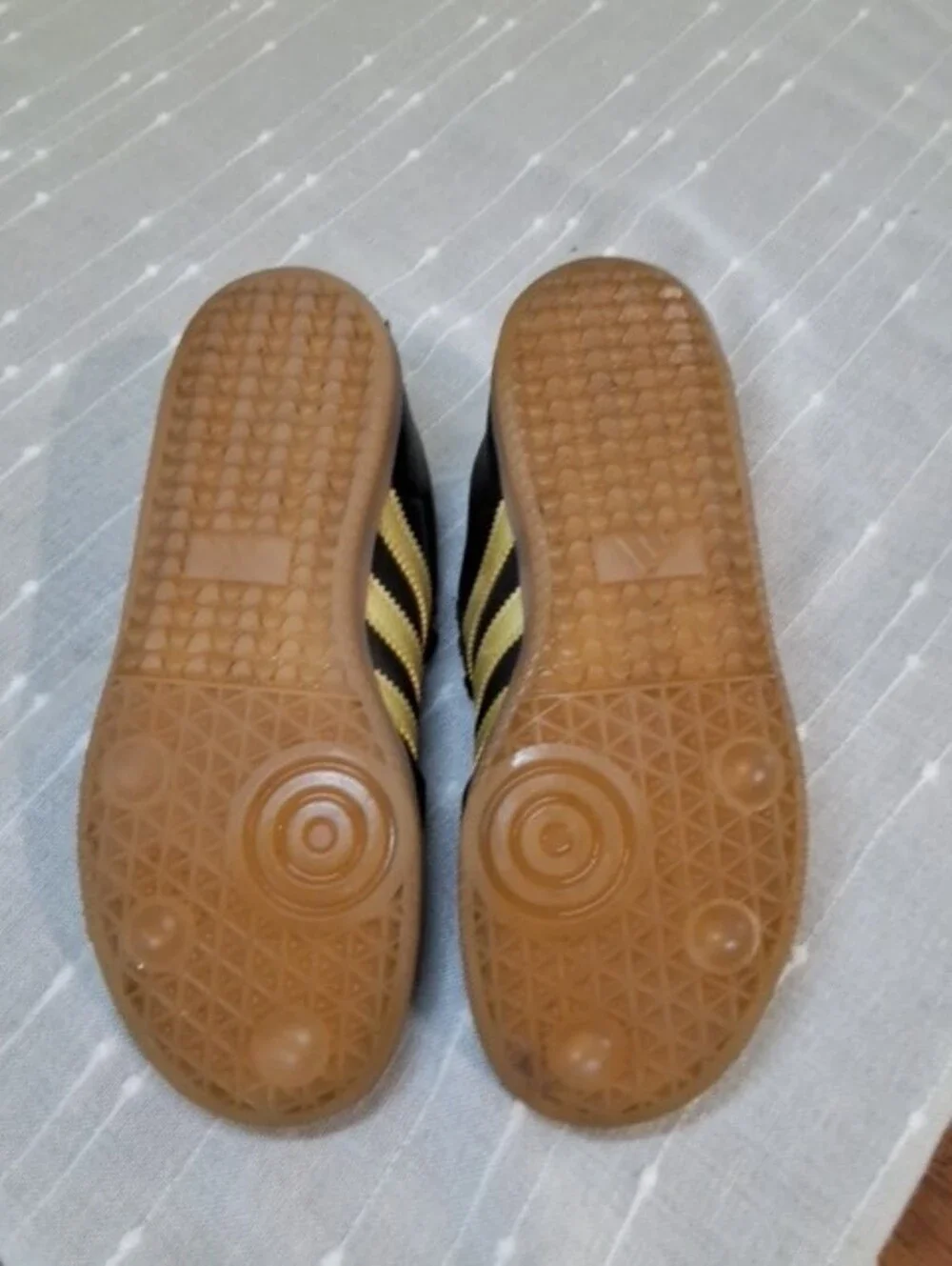 Adidas Samba Messi - Black Gold Kids Size 3